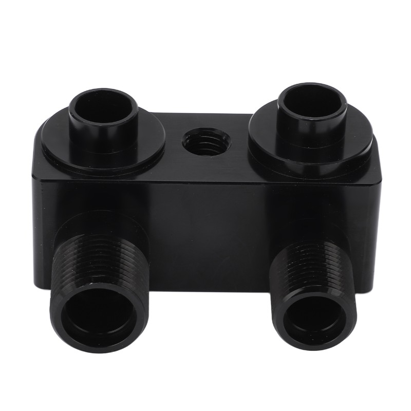 AC Compressor Fitting 90° Turn Angle 6061‑T6 Billet Aluminum Alloy