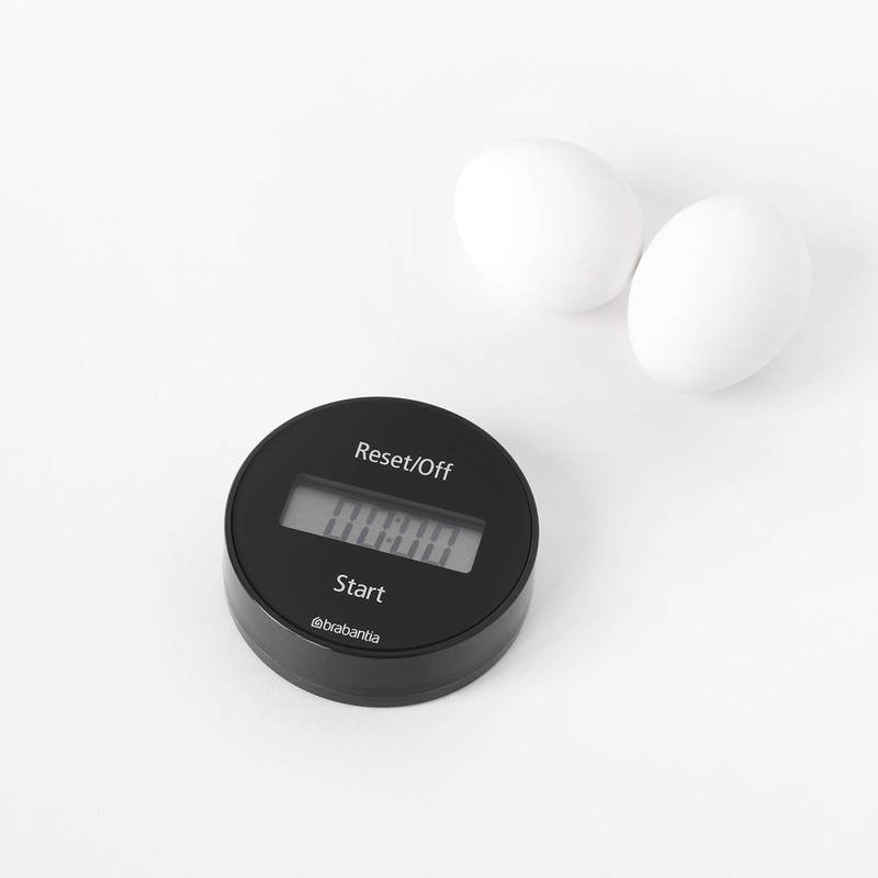 Magnetic Kitchen Timer, Tasty+ - Dark Grey