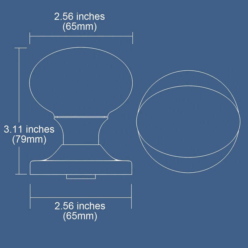 Passage Oval Egg Crystal Door Knobs Satin Nickel Round Rosette