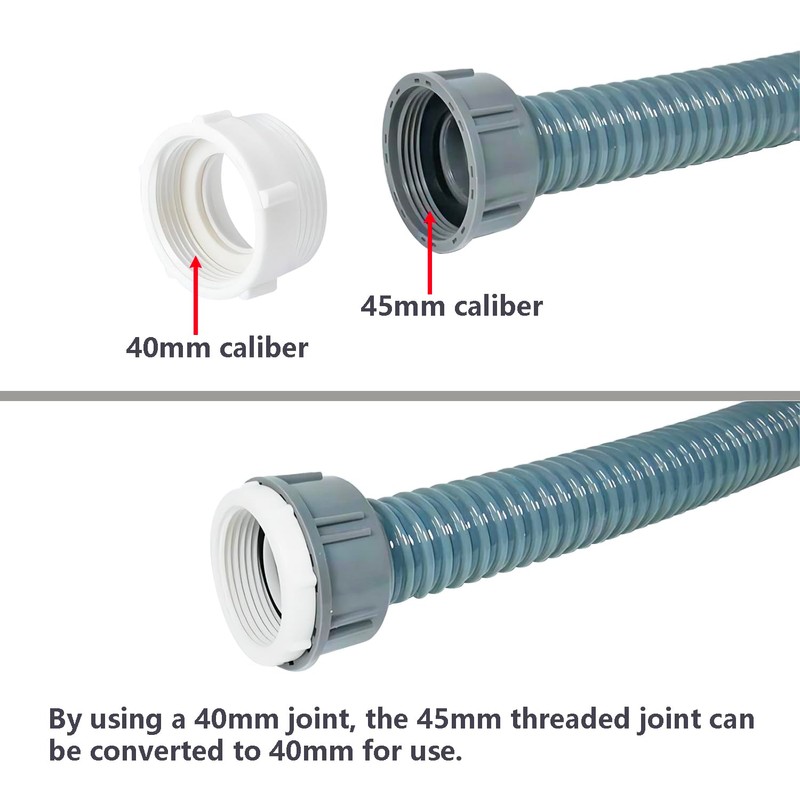 Qrity 1PCS Kitchen Sink Waste Pipe Fitting 39mm Female Thread