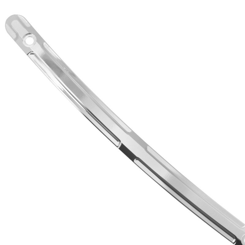 HDBUBALUS Chrome Fairing Windshield Windscreen Trim For Harley Electra Street