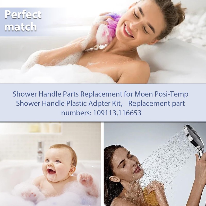109113 Shower Handle Replacement Parts for Moen Posi-Temp Shower Handle