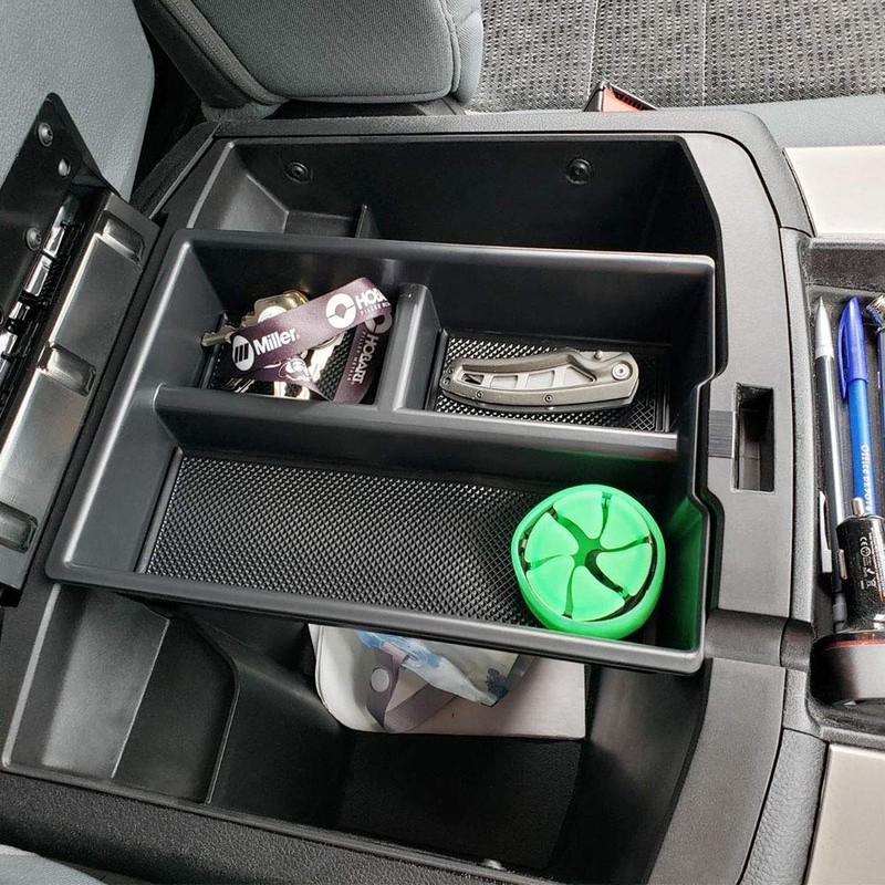 JDMCAR Lower Center Console Organizer Tray Compatible with Dodge Ram