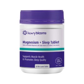 Henry Blooms Magnesium + Sleep 60 Tablets