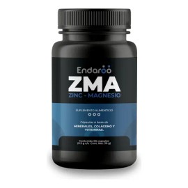 Suplemento de ZMA Zinc y Magnesio B6 en Cápsulas ENDAROO                                                                                              