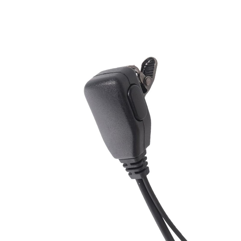 2 Pack Headset PTT Mic Walkie Talkie Earpiece Compatible with
