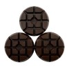 3" Resin Bond Diamond Polishing Pads, Dark Resin, Set of