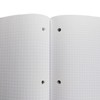 Hilroy 05664 Wireless Quad Ruled Neatbook, 11x8.5-Inch, 3 Hole Punched,