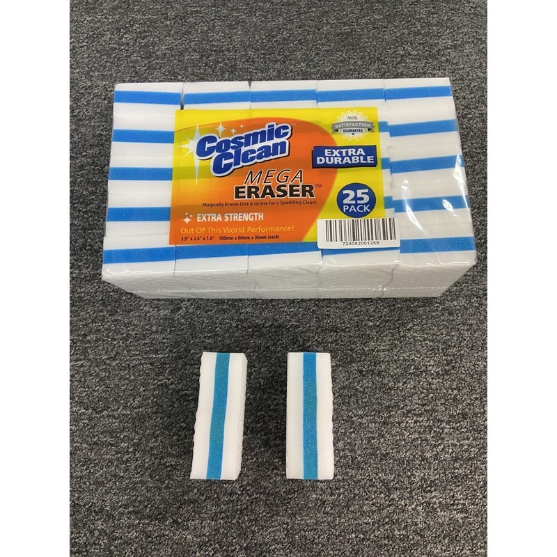 Cosmic Clean Mega Eraser Durable Melamine Sponge