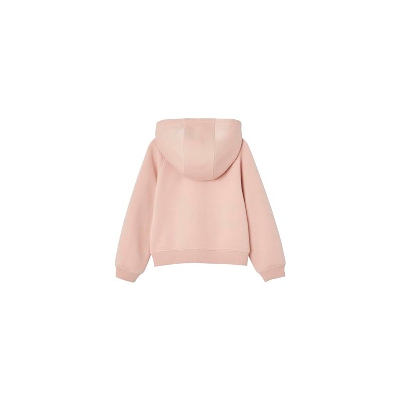 VERTBAUDET Girls Sports Hooded Sweatshirt, pink