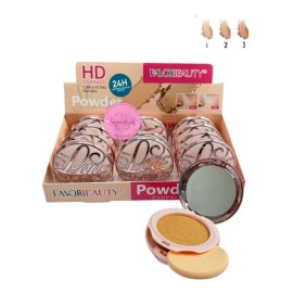 Base De Maquillaje En Polvo Hd Mate Mayoreo 12 Pz