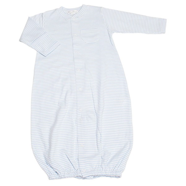 Kissy Kissy - Simple Stripes Converter Gown - Blue-SM