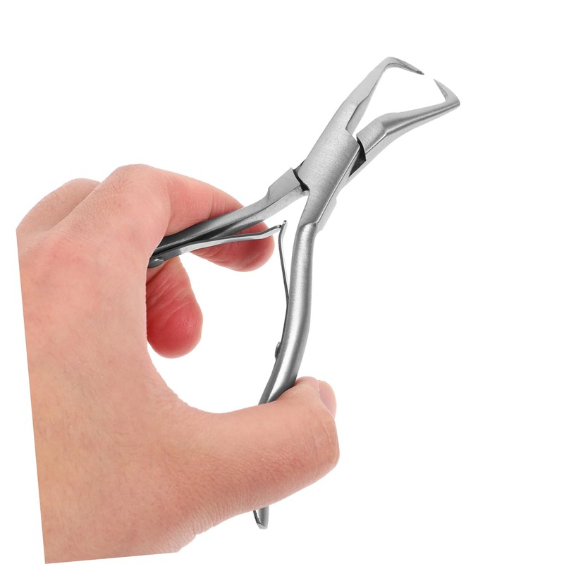 KONTONTY 1 Pair Hair Extension Pliers Stainless Steel Bonding Tool