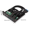 3.5 Inch Front Panel USB3.0 Hub High Speed 4 Port