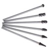 Respicefinem 10mm Rotary Aluminum Cut Burr 6 Pieces 6mm Shank