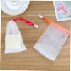 Baluue 30pcs Foaming Net Soap Exfoliating Soap Soap Foam Nets