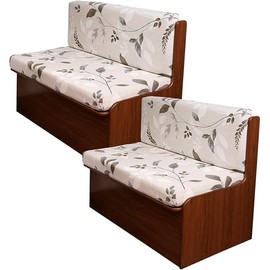 KRFOONN RV Dinette Cushion Covers Stretch Camper Cushions Cover Replacement Couch Cushion Slipcovers Washable Loveseat Slipcovers for Travel Trailer Couch Includes 2 Backrest Cover & 2 Bench Cover, 02