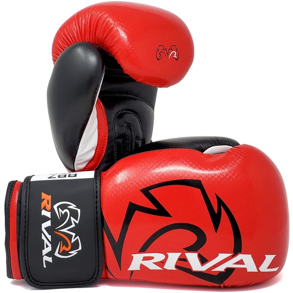 Rival Boxing RB7 Fitness Plus フック&ループバッググローブ S レッド/ブラック