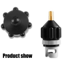 Inflatable Boat Sup Pump Air Valve Adapter for Inflatable Kayak Boat Stand Up Paddle Board Air Pump Converter Standard Schrader Conventional Pump Adaptor Air Valve Adapter Pumping Head Connector