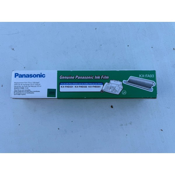 Panasonic KX-FA93 Fax Ink Cartridge - Black