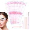 24 Pieces Eyebrow Stencils Women's Set, Reusable Eyebrow Stencils, Eyebrow