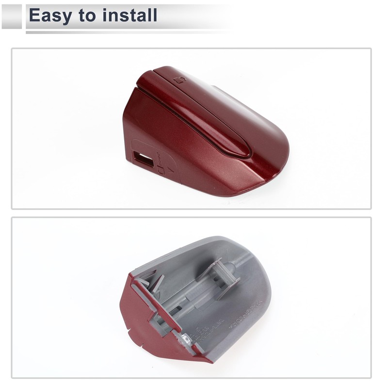 RATCHROLL Front Left Door Handle End Cap Lid Outside Lock