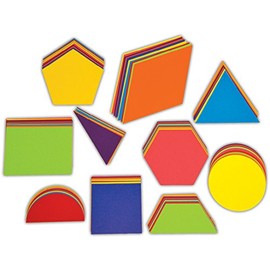 Springboard 40095 Pre-Cut Jumbo Geometric Card Shapes (Pack of 100) 15 x 34 cm