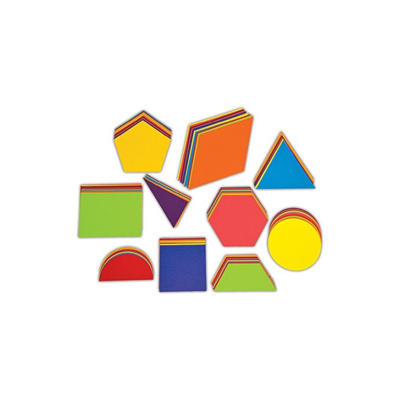 Springboard 40095 Pre-Cut Jumbo Geometric Card Shapes (Pack of 100)