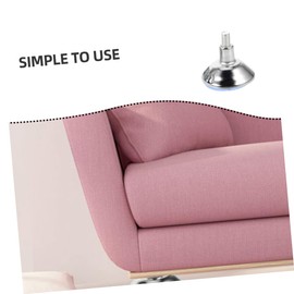 Operitacx 16Pcs Adjustable Furniture Legs with Screw Mounts Sofa Chair Cabinet Feet Floor Protectors Durable Small Table Replacement Supports for Stability and Scratch Prevention