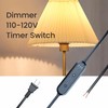 Dimming and Heating Lamps for Melting Wax, Adjustable switches for