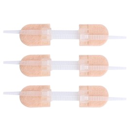 EXCEART Pack of 3 Flexible Bandage Bandaid Cut Wound Repair Bandage Zip Wound Bandages Glue Hemostatic Bandaid for Women Men Skin Colour 7 x 1 5 cm