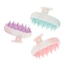 Ipetboom 3pcs Gradient Scalp Massage Brush for Dandruff Dry Wet