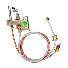 Water Heater Pilot Assembely For Tubing Natural Gas, Includes Pilot Thermocouple kit, 24" Water Heater Replacement Parts Fits Many Water Heaters On The Market