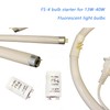 Accway 6 Pack FS-4 Fluorescent Lamp Starter with Condenser,Fuse for