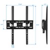 Mount-It! Portrait TV Wall Mount, Low Profile TV Mount for
