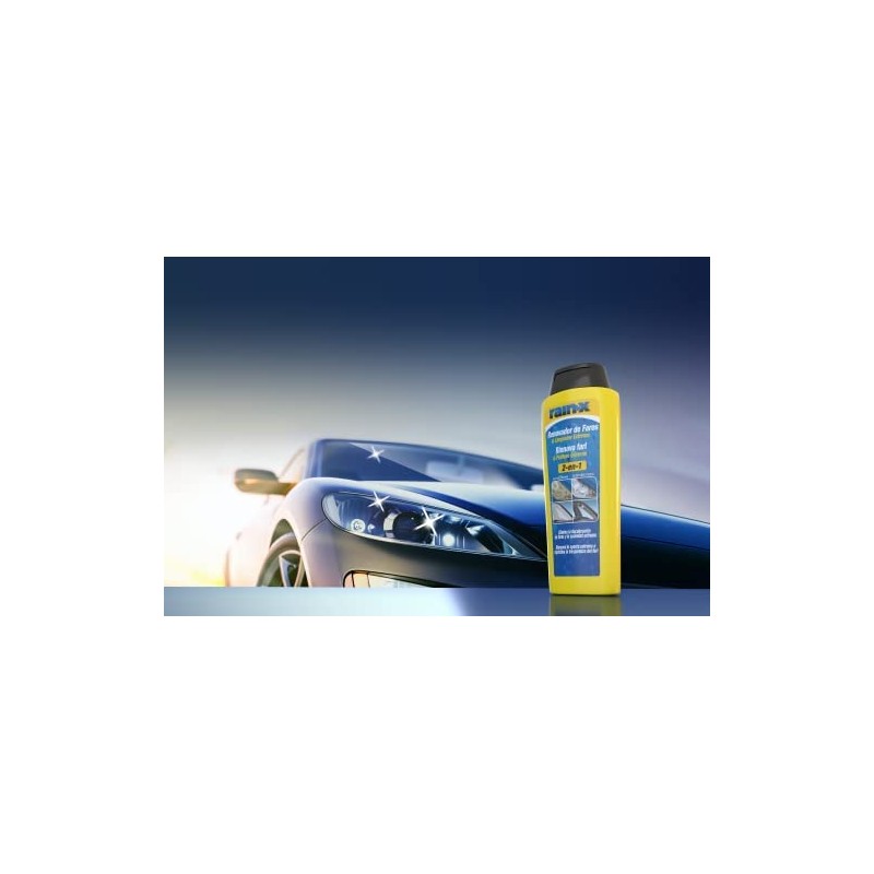 Rain-X 2-en-1 Renovator Plastic And Cleanser Extrême for Headlights And