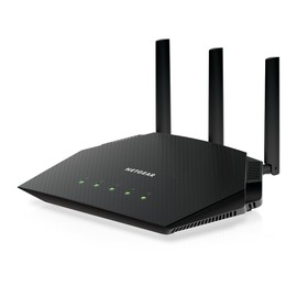 NETGEAR Nighthawk WiFi 6 Router (RAX36) – Security Features, AX3000 3 Gbps Wireless Speed – Dual-Band Gigabit Internet Router – Covers 2,000 sq. ft., 25 Devices – Built-in VPN, USB 3.0, Gaming