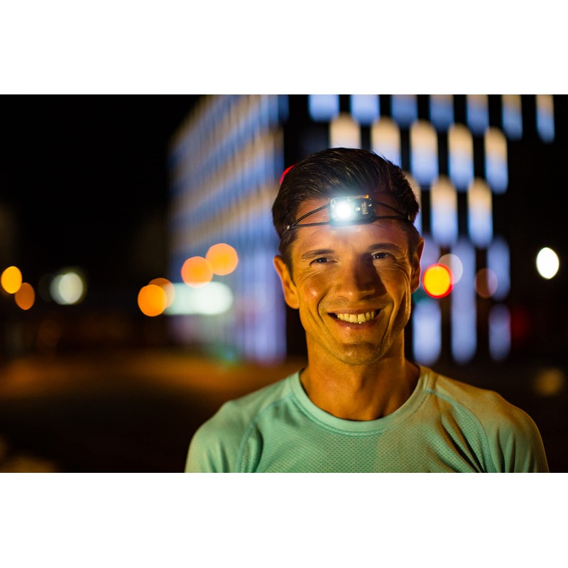 PETZL, Bindi Headlamp Black, Ultra-Compact Rechargeable headlamp Designed for Everyday