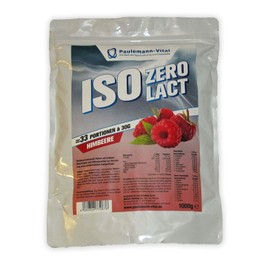 ISO Zero Lact Lactose-free Whey Isolate Paulemann-Vital - 1000 g Raspberry