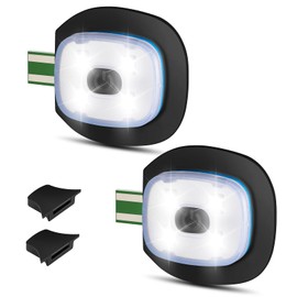 Etsfmoa LED Light USB Rechargeable Headlight for LED Knit Beanie,Easy Install Quick Replaceable Headlamp with Three Adjustable Brightness Settings