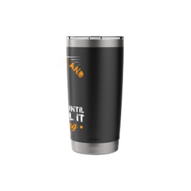 it s all fun and games throwing Design for a shot put lover Stainless Steel Insulated Tumbler