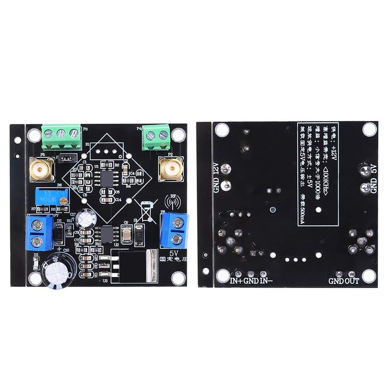 AD623 Voltage Amplifier, Mini Gain Adjustable Instrumentation Signal Amplifier 5V-24V
