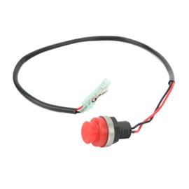 Engine Stop Switch ABS Metal Safe Stable Performance Engine Kill Button for Tohatsu Outboard Motors