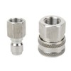 CENPEK Pressure Washer Adapter Set, Quick Disconnect Kit, 3/8 Inch