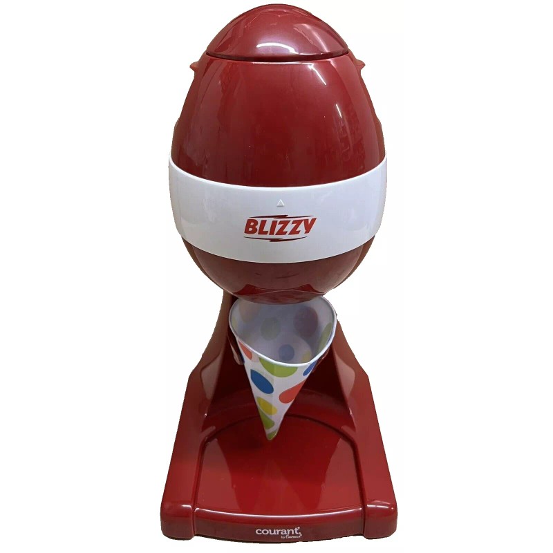 COURANT BLIZZY SNOW CONE MAKER Countertop PARTY FUN Stainless Steel