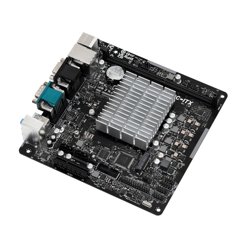 ASRock N100DC-ITX Mini-ITX Motherboard - Intel N100 Quad-Core (3.4GHz), DDR4,