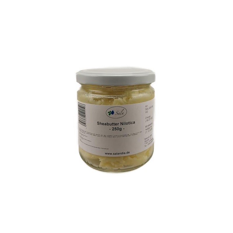 Sala Shea Butter Nilotica Cold Pressed (250 g Jar)