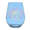 Slant Collections Jumbo Stemless Wine Glass, 30-Ounce, Best Age Ever