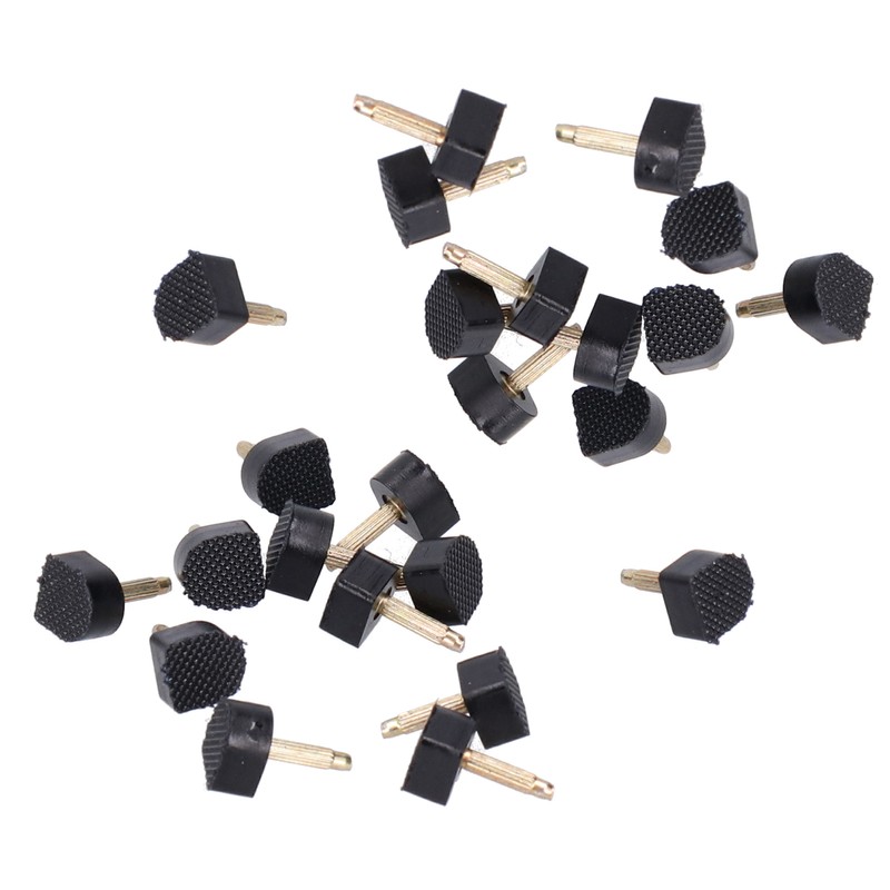 120Pcs High Heel Tip Caps TPU Polyurethane Iron Shoes Repairing