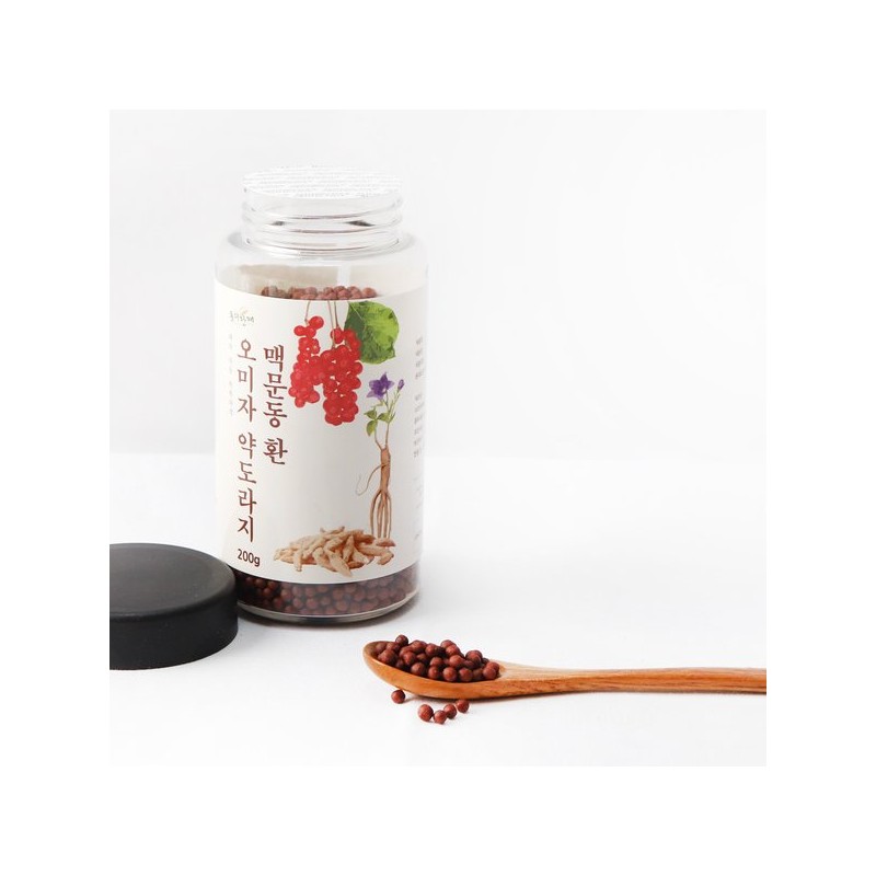 Donguihanjae 동의한재 오미자 약도라지 맥문동환 200g Donguihanja Schisandra and Bellflower